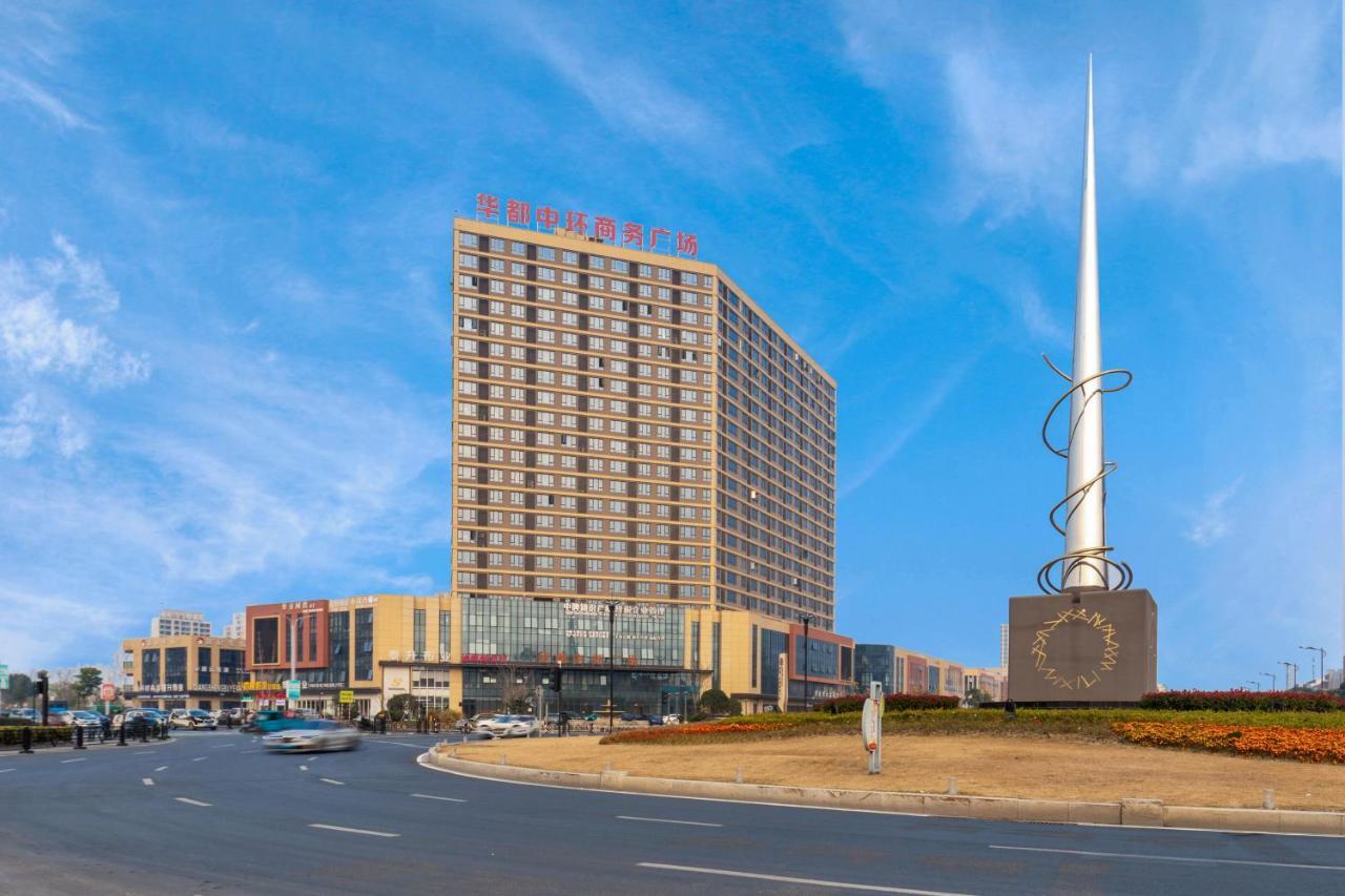 Huzhou Wealth Hotel Bagian luar foto