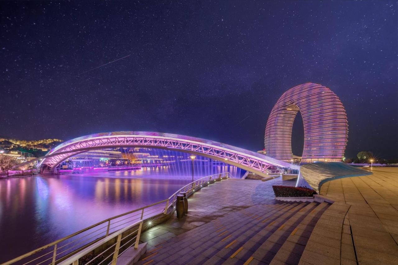 Huzhou Wealth Hotel Bagian luar foto
